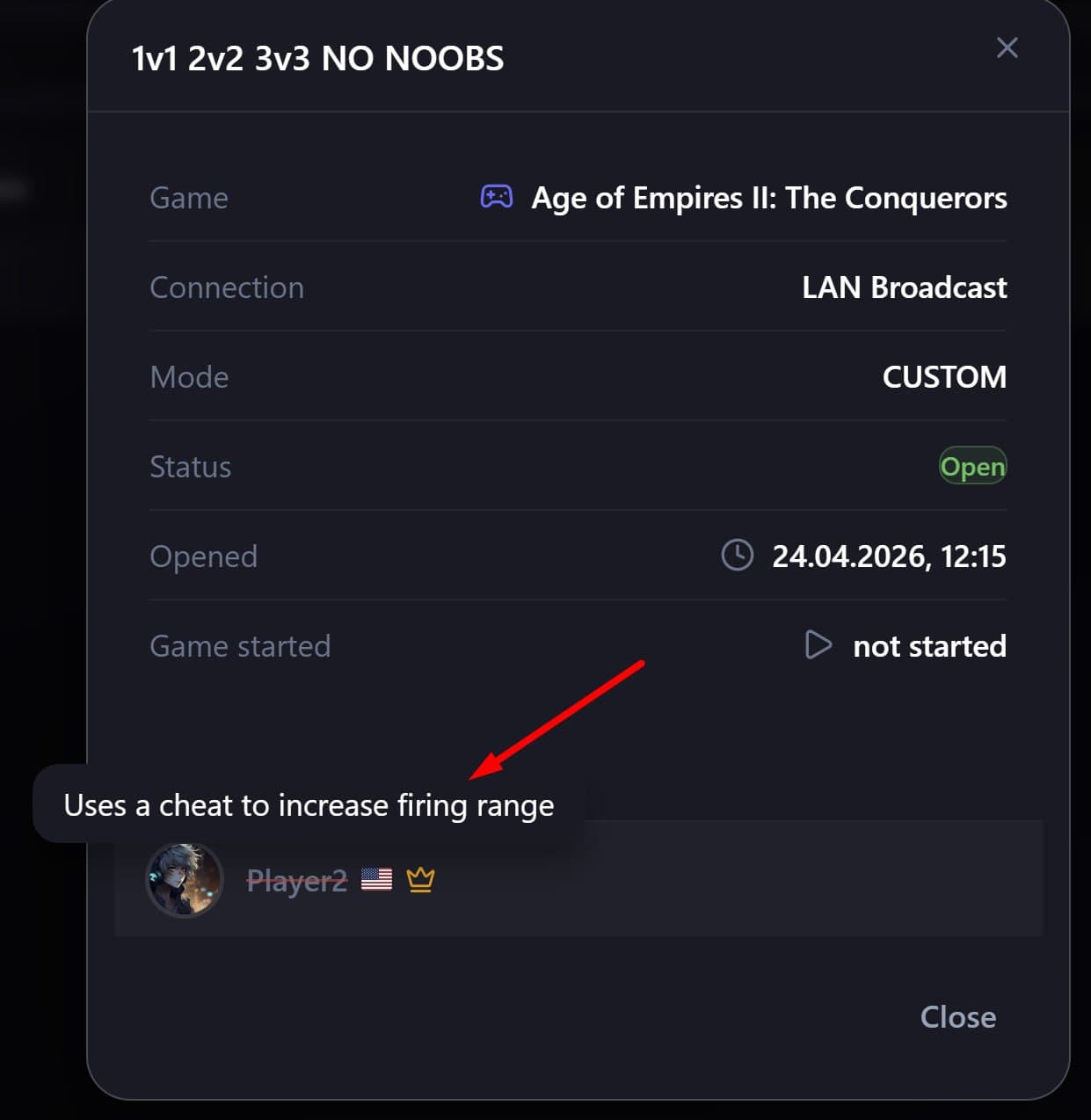Block with a private note 3